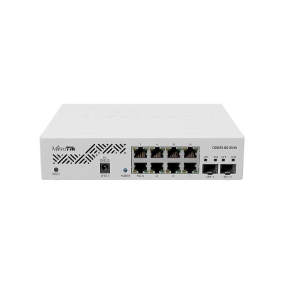 Mikrotik css610-8g-2s+in 8xgbe 2x10gb sfp+