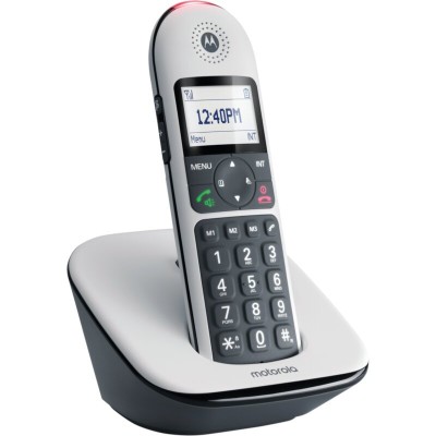 Motorola cd5001 telefono dect teclas grandes blanc