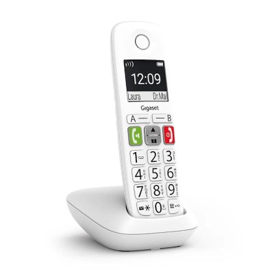 Gigaset e290 inalámbrico dect blanco