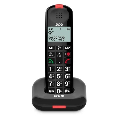 Spc 7612n telefono inalámbrico comfort kairo negro