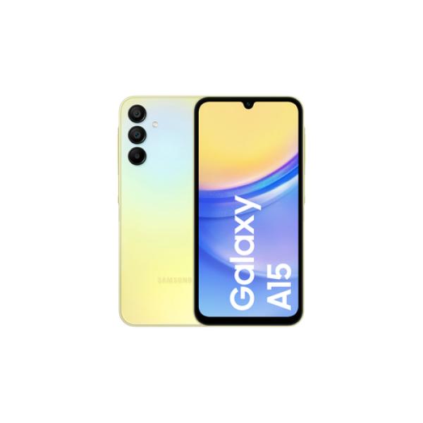 Samsung galaxy a15 6.6" fhd+ 128gb 4gb yellow