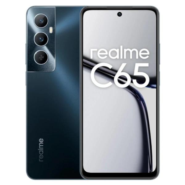 Realme c65 6.67" hd+ 90 hz 6gb 128gb black