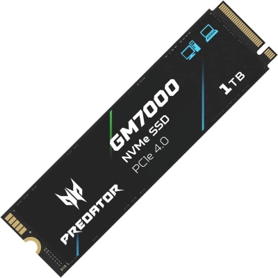 Acer Predator GM7000 con Disipador SSD NVMe 1TB a 7400MB/s PCIe