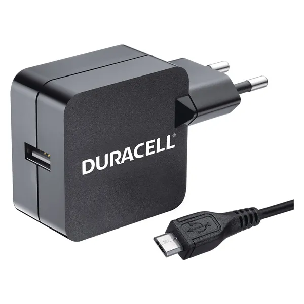 Cargador de Pared Duracell DMAC10-EU/ 1xUSB/ 2.4A