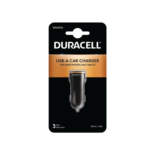 Cargador de Coche Duracell DR6030A/ 1xUSB/ 12W