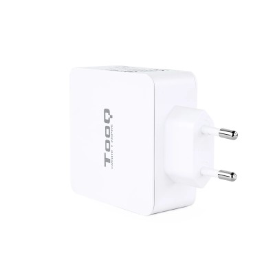 Cargador de Pared TooQ TQWC-2SC03WT/ 1xUSB Tipo-C/ 1xUSB/ 48W