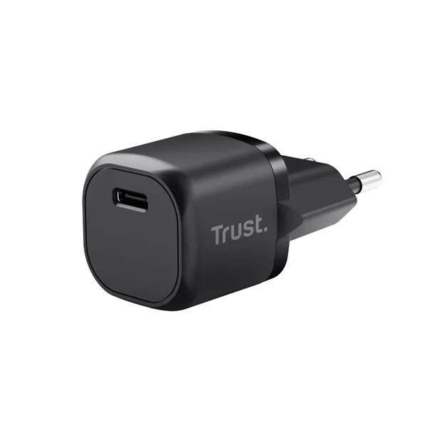 Cargador Compacto Trust Maxo/ 1xUSB Tipo-C/ 20W