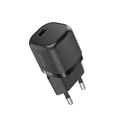 Cargador Compacto Trust Maxo/ 1xUSB Tipo-C/ 20W