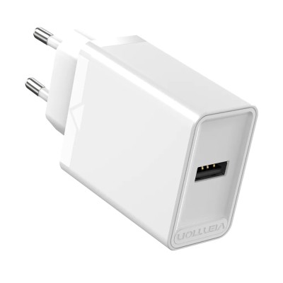 Cargador de Pared Vention FAAW0-EU/ 1xUSB/ 12W