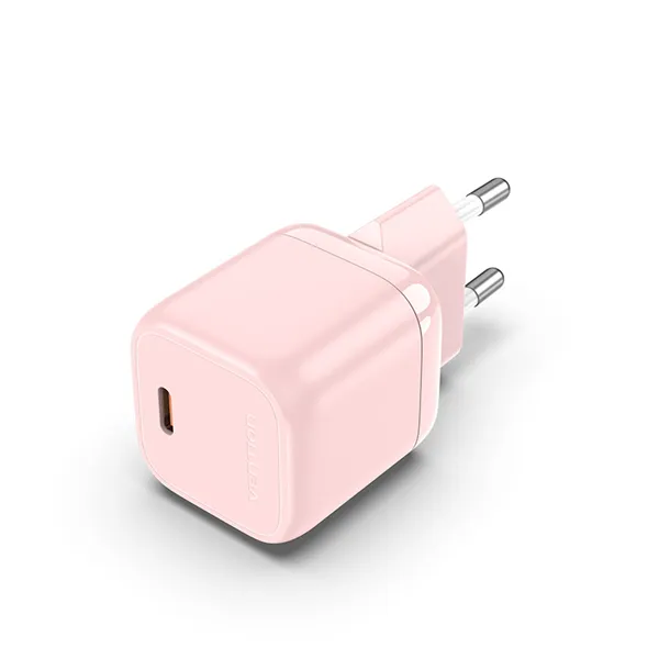 Cargador de Pared Vention FAKP0-EU/ 1xUSB Tipo-C/ 30W