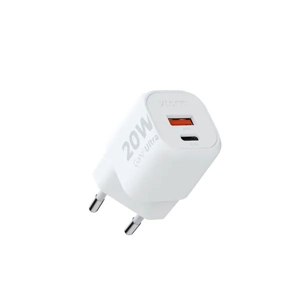 Cargador de Pared Xtorm XEC020/ 1xUSB Tipo-C/ 1xUSB/ 20W