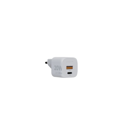 Cargador de Pared Xtorm XEC020/ 1xUSB Tipo-C/ 1xUSB/ 20W