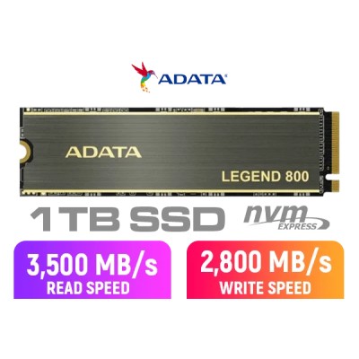 ADATA LEGEND 800 SSD 1TB NVMe a 3500MB/s PCIe 4.0 M.2 2280