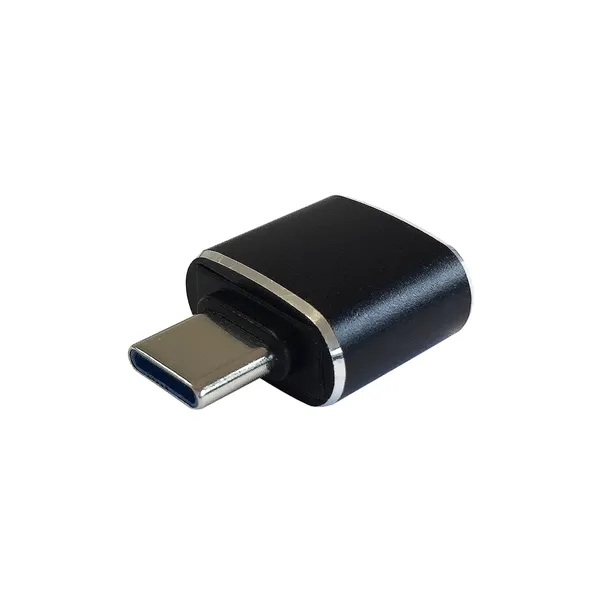 Adaptador USB 3.0 Tipo-C Aisens A108-0369/ USB Tipo-C Macho - USB Hembra