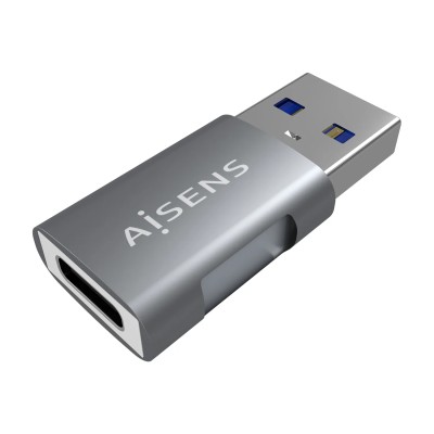 Adaptador USB 3.2 GEN2 Aisens A108-0655/ USB Tipo-C Hembra -