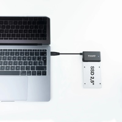 Adaptador para Discos Duros 2.5'/3.5' Tooq TQHDA-01A/ USB 3.0