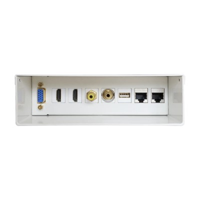 Caja de Conexiones Aisens A127-0340/ VGA - 2x HDMI - Jack 3.5 -