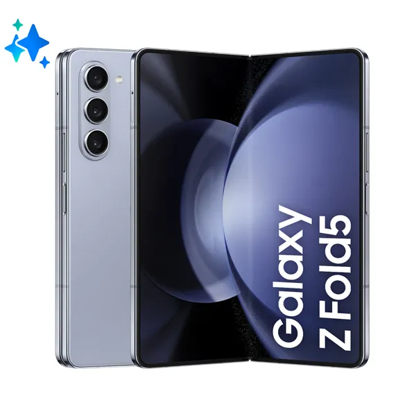 Smartphone Samsung Galaxy Z Fold5 12GB/ 256GB/ 7.6'/ 5G/ Azul Helado