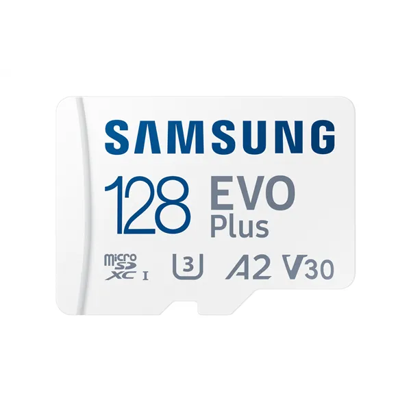 Tarjeta de Memoria Samsung EVO Plus 2023 128GB microSD XC con Adaptador/ Clase 10/ 160MBs