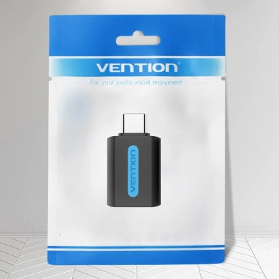 Adaptador USB 3.0 Vention CDUB0/ USB Tipo-C Macho - USB Hembra