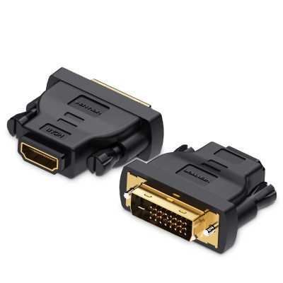 Adaptador Vention ECDB0/ DVI Macho - HDMI Hembra