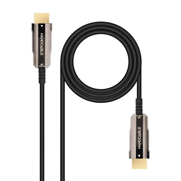 Nanocable cable hdmi v2.0 aoc 4k@60hz 18gbp 10 m