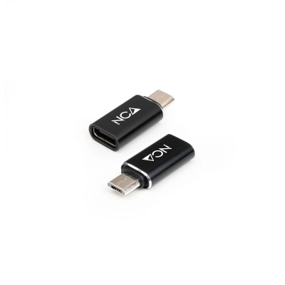 Adaptador Nanocable 10.02.0014/ MicroUSB Macho - USB Tipo-C