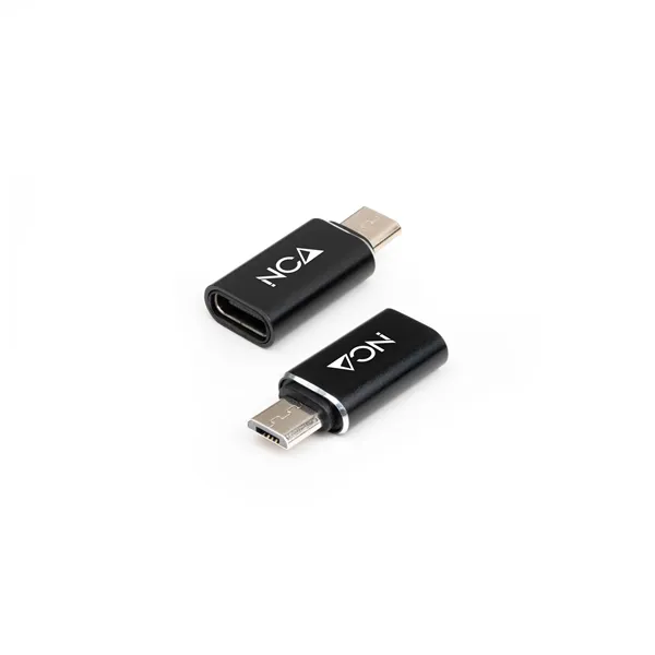 Adaptador Nanocable 10.02.0014/ MicroUSB Macho - USB Tipo-C Hembra