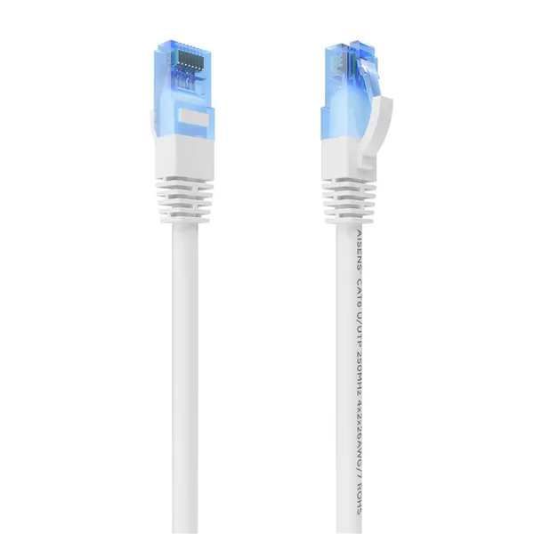 Aisens  cable  rj45 cat.6 utp awg26 cca blanco 3.0