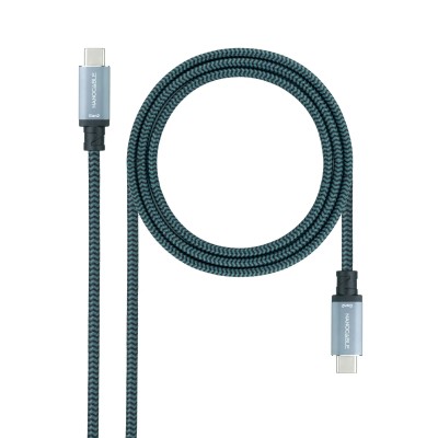 Nanocable cable usb 3.1gen2 5a usb-c/m-usb-c/m 0.5