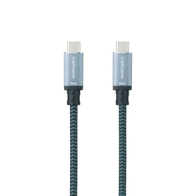 Nanocable cable usb 3.1gen2 5a usb-c/m-usb-c/m 0.5