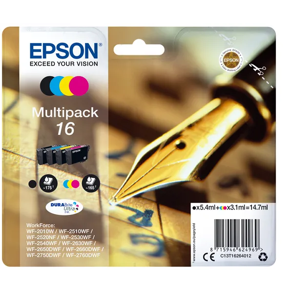 Epson cartucho multipack t16