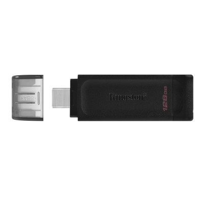 Kingston datatraveler dt70 128gb usb c 3.2 negro