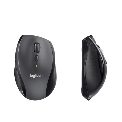 Logitech m705 marathon ratón inalámbrico gris