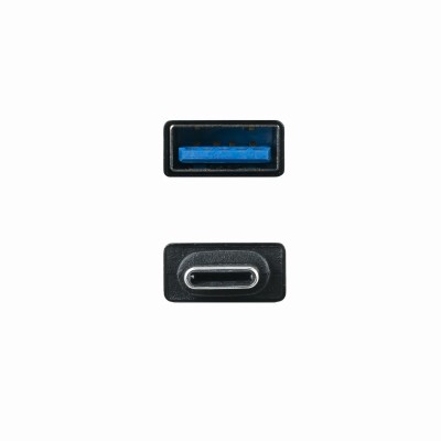 Adaptador USB 3.1 Nanocable 10.02.0010/ USB Hembra - USB Tipo-C