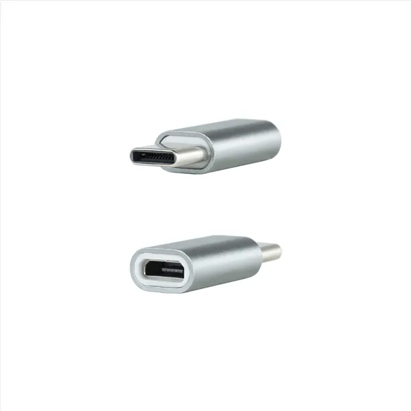 Adaptador Nanocable 10.02.0011/ USB Tipo-C Macho - MicroUSB Hembra