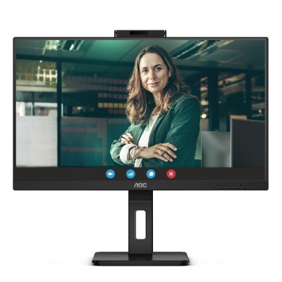 AOC 24P3CW 23.8'/ Full HD/ Webcam/ Multimedia/ Regulable en