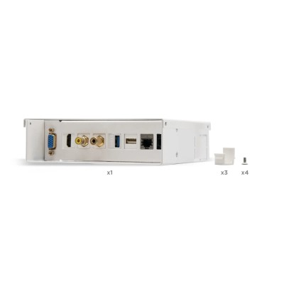 Caja de Conexiones Nanocable 10.35.0003/ VGA - HDMI - Jack 3.5