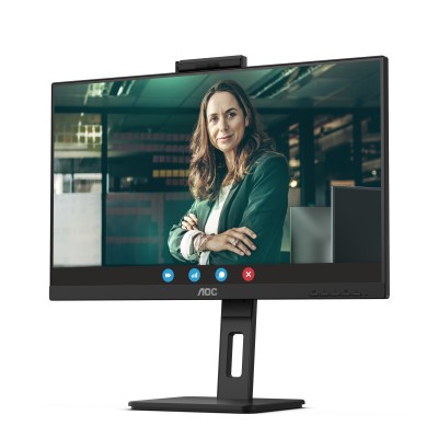 AOC Q27P3QW 27'/ QHD/ Webcam/ Multimedia/ Regulable en altura/