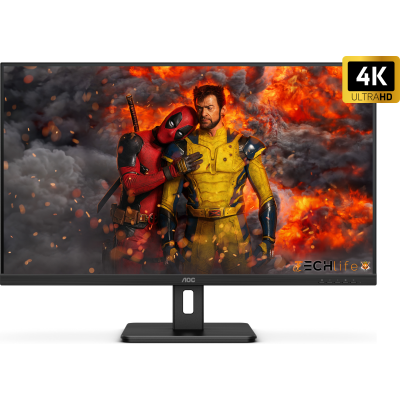 AOC U32E2N 32" Monitor 4K UHD Altavoces/HDMI/DP 4Ms 60Hz