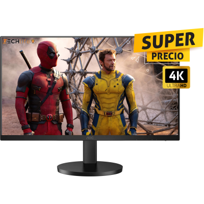 AOC U27B3AF 27' Monitor 4K UHD IPS HDMI/DP/Altavoces 4ms 60Hz