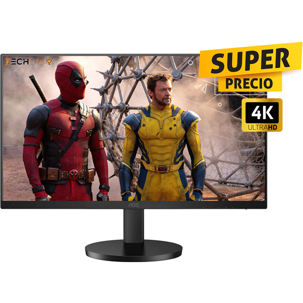 AOC U27B3AF 27' Monitor 4K UHD IPS HDMI/DP/Altavoces 4ms 60Hz