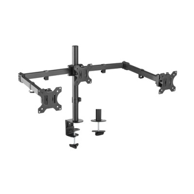 Soporte para 3 Monitores Aisens DT27TSR-061/ hasta 7kg