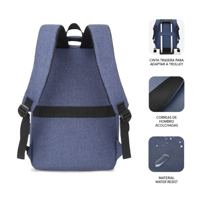 Mochila Subblim City Backpack para Portátiles hasta 15.6'/