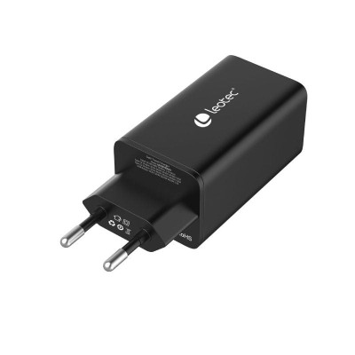 Cargador Universal Leotec LECSPH65W3K/ 2xUSB Tipo-C/ 1xUSB/ 65W