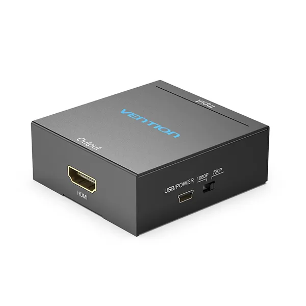 Convertidor RCA a HDMI Vention AEFB0/ RCA Hembra - HDMI Hembra - MiniUSB Hembra