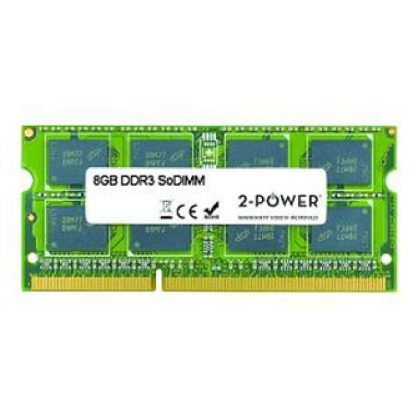 Memoria RAM 2-Power MultiSpeed 8GB/ DDR3L/ 1066/ 1333/ 1600MHz/ 1.35V/ CL7/9/11/ SODIMM