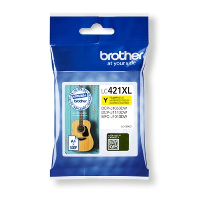 Cartucho de Tinta Original Brother LC421XL Alta Capacidad/