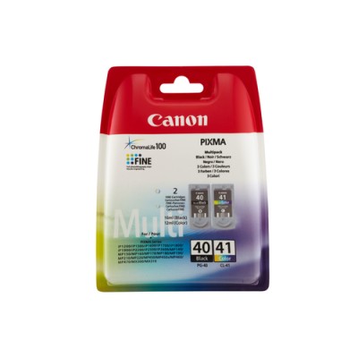 Cartucho de Tinta Original Canon PG-40 + CL-41 Multipack/