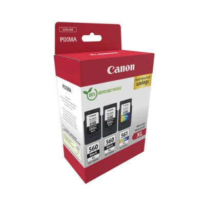 Cartucho de Tinta Original Canon PG-560XL + CL-561XL Multipack